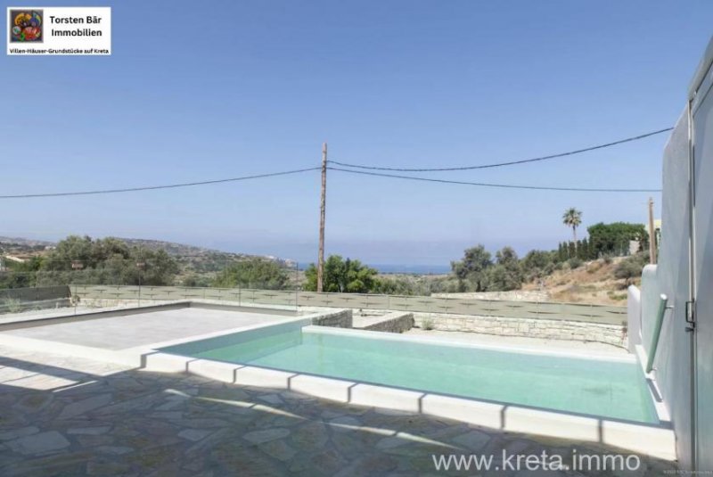 Pitsidia Moderne Steinvilla mit Panoramablick über das Meer – Pitsidia, Südkreta Haus kaufen